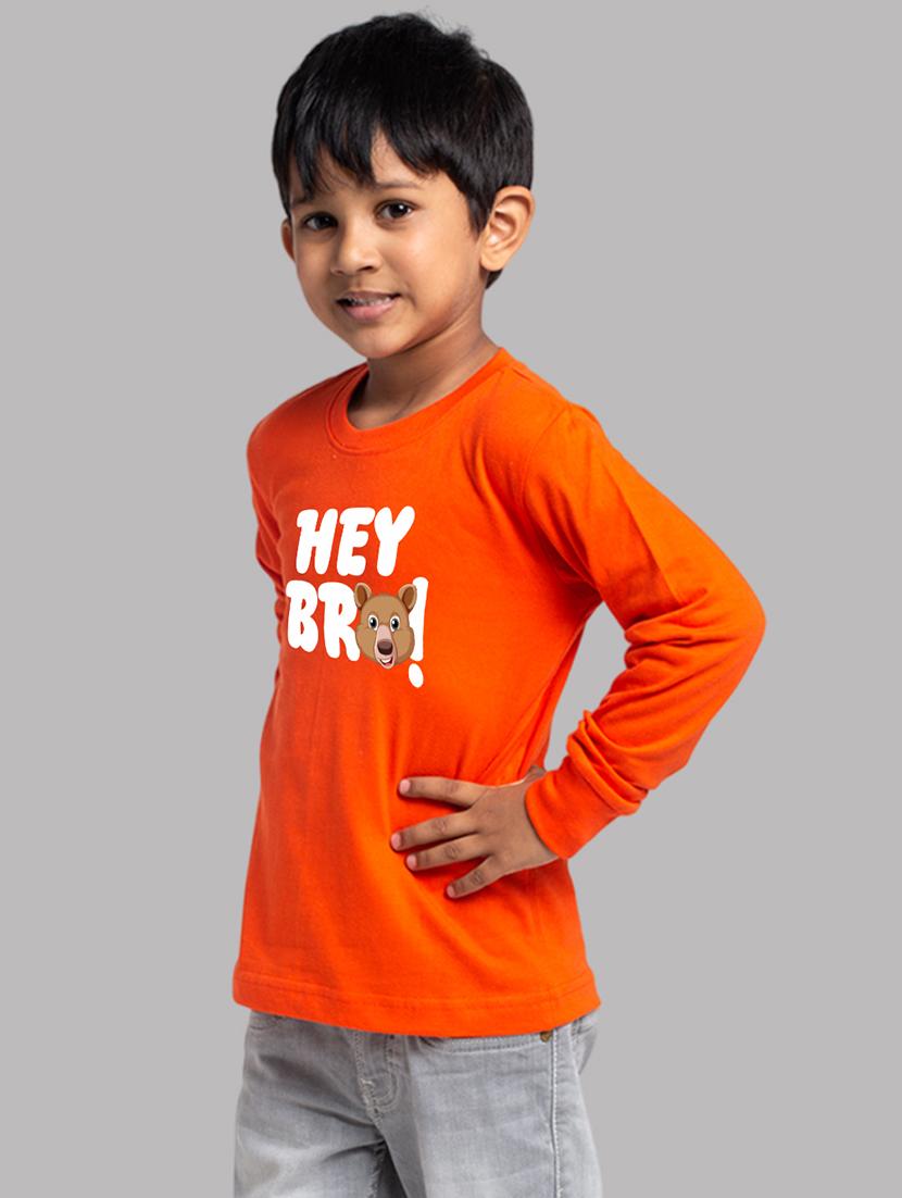 boys chest print long sleeve t-shirt - 21677602 -  Standard Image - 1