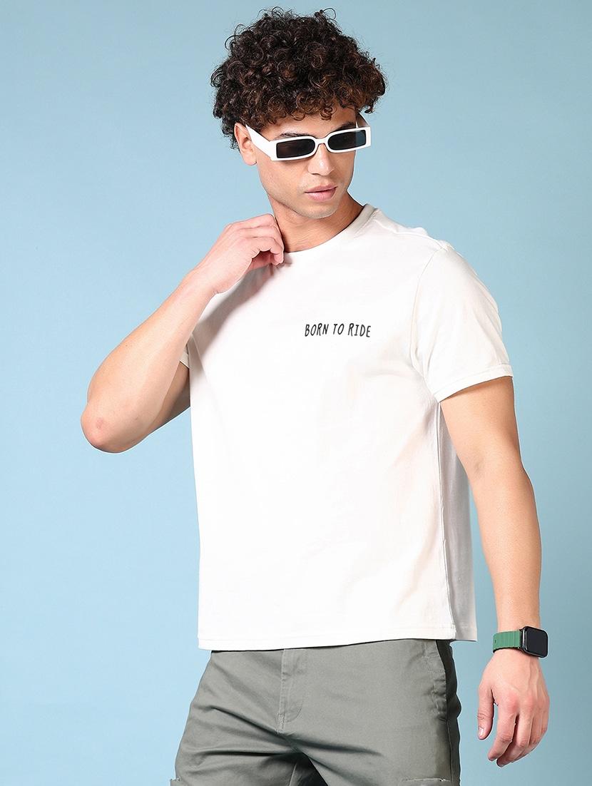 men back print short sleeve t-shirt - 21677630 - Standard Image - 1