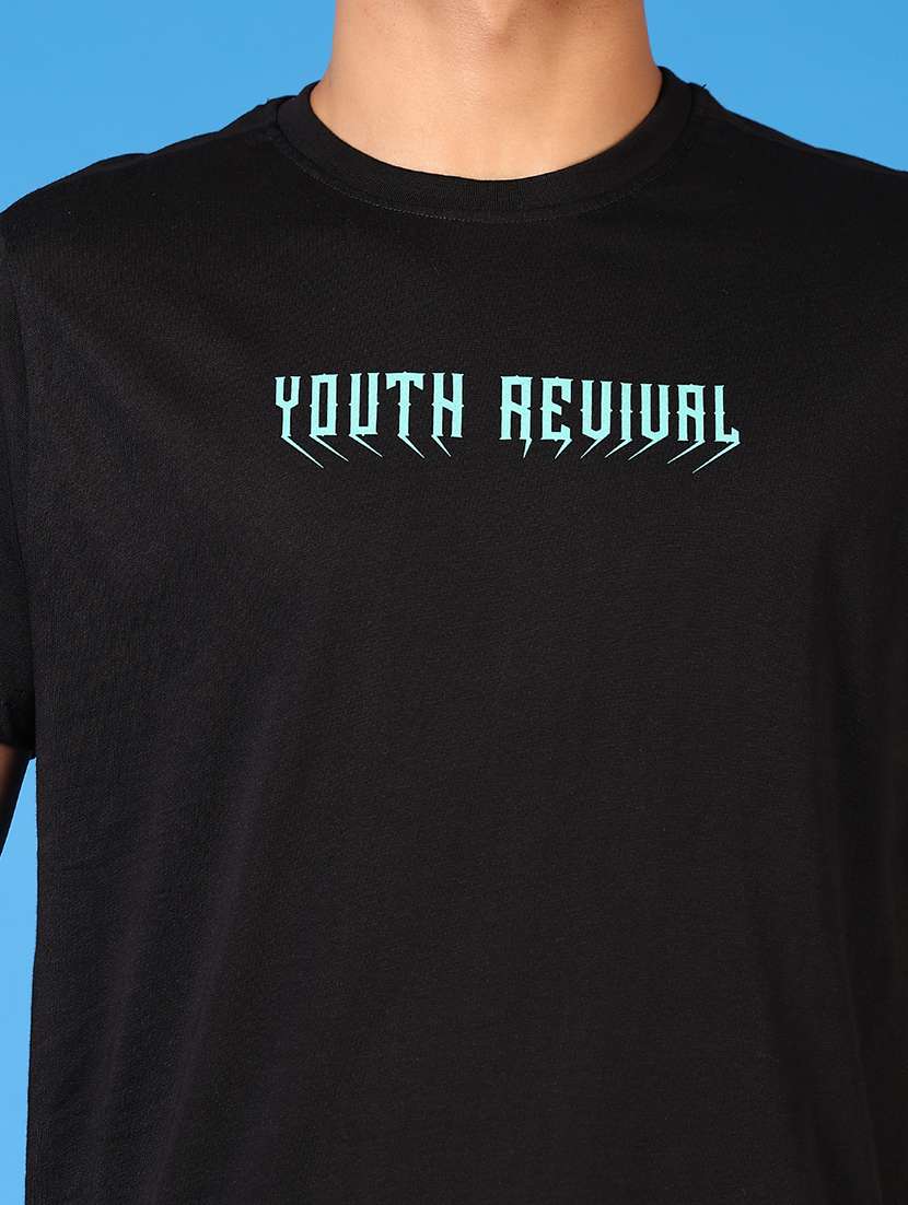 men printed short sleeve regular fit t-shirt - 21677918 -  Standard Image - 4