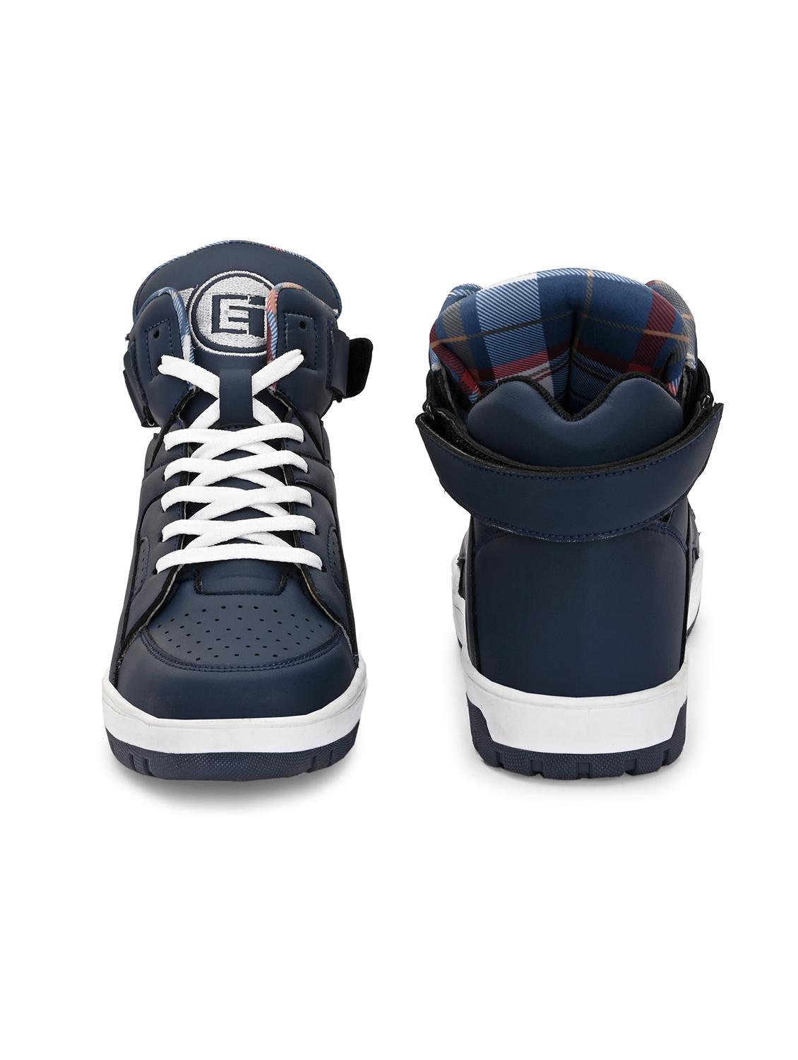 men solid lace up sneakers - 21678343 - Standard Image - 4
