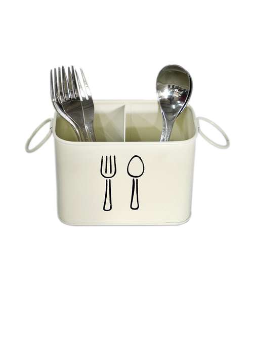 multipurpose steel cutlery holder