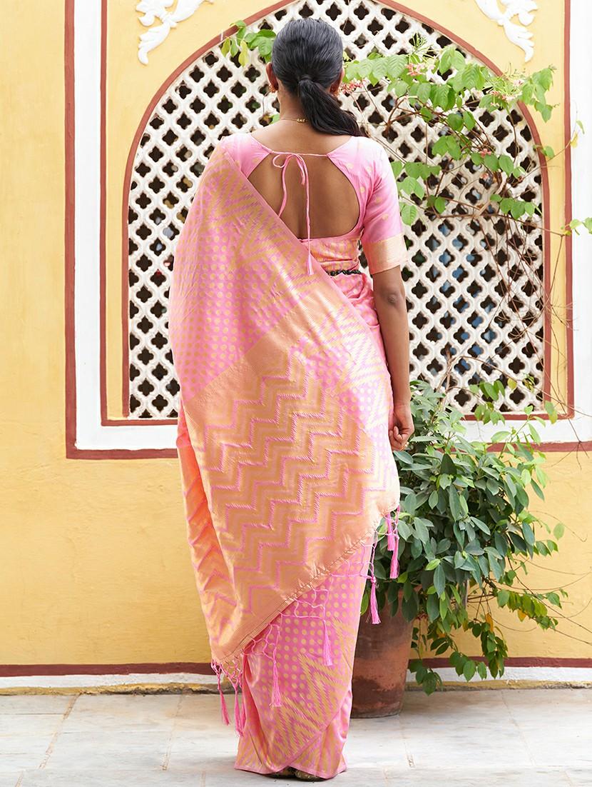 women self design banarasi saree with blouse - 21678702 - Standard Image - 1