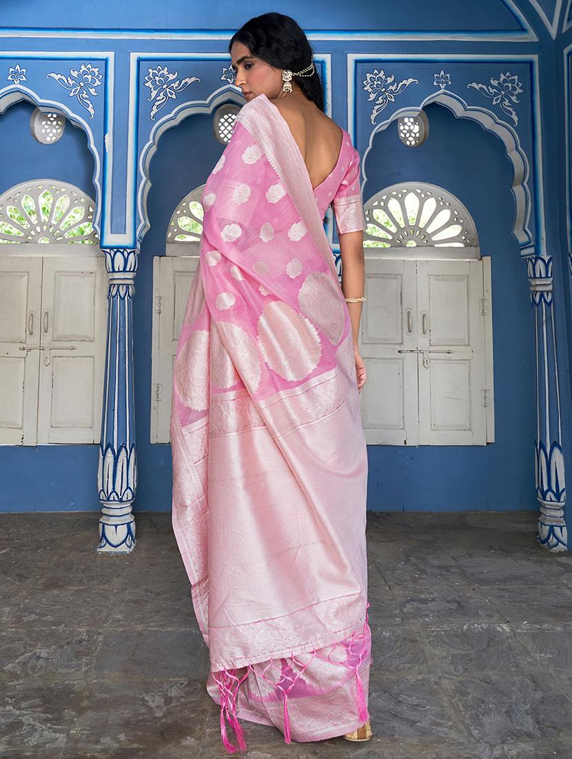 women self design banarasi saree with blouse - 21678741 -  Standard Image - 1