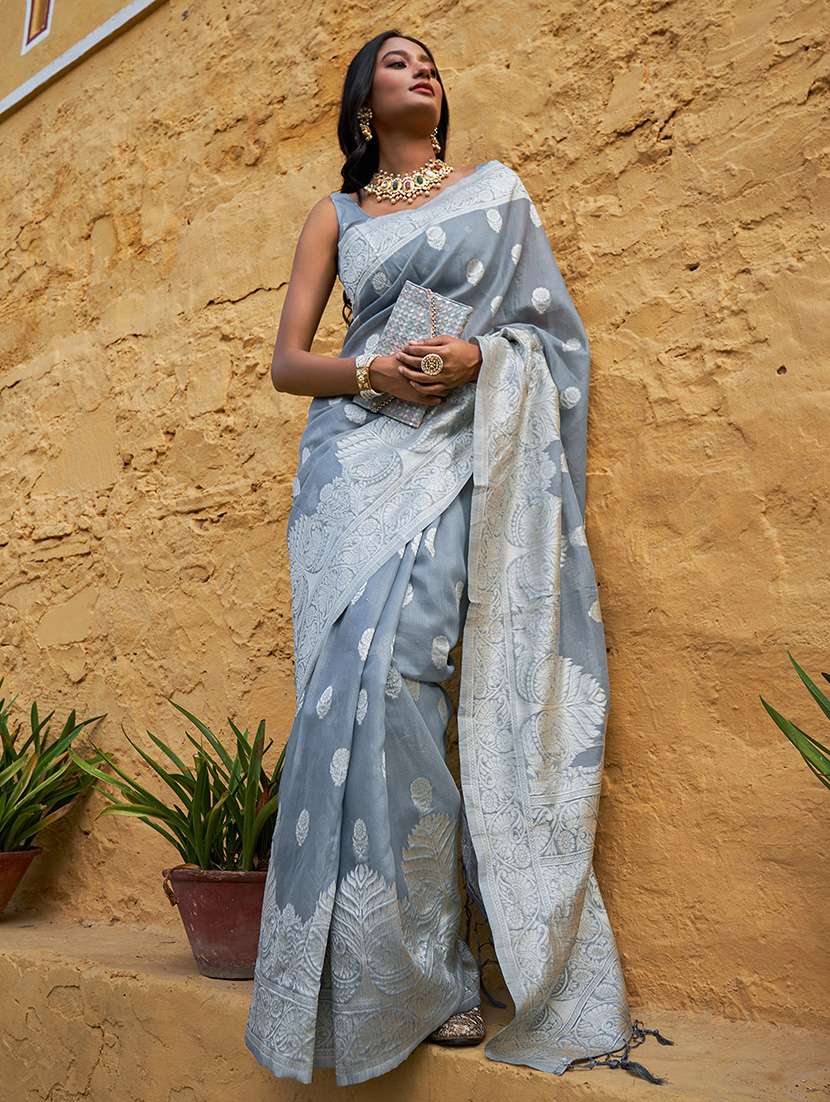 women self design banarasi saree with blouse - 21678743 -  Standard Image - 1