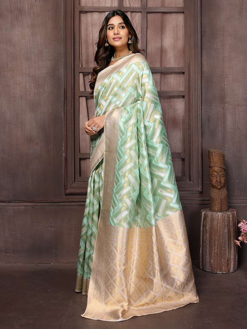 women self design banarasi saree with blouse - 21678804 - Standard Image - 1