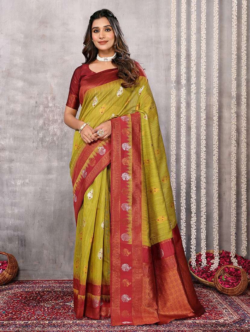 women self design bordered saree with blouse - 21678811 -  Zoom Image - 0