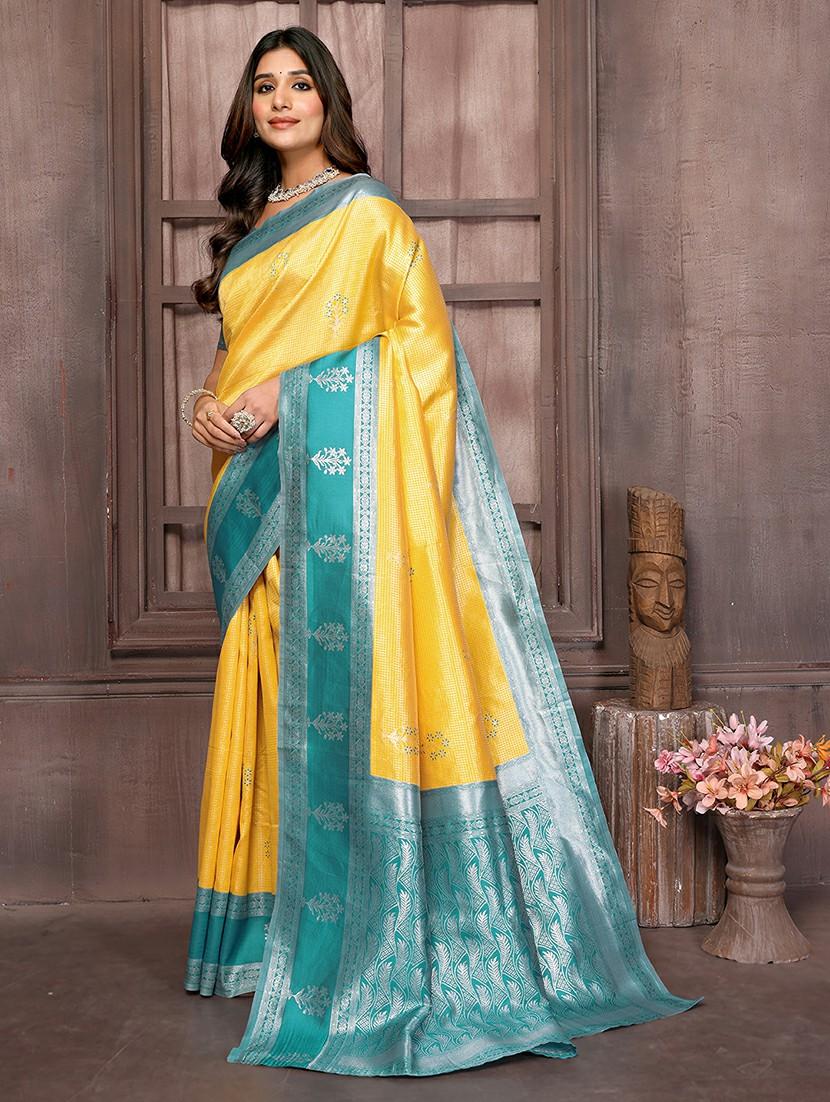 women self design bordered saree with blouse - 21678812 - Standard Image - 1