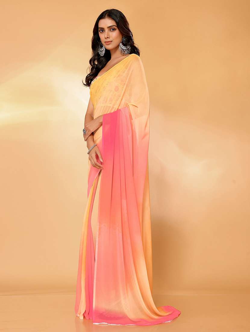 women ombre printed saree with blouse - 21678832 -  Standard Image - 1