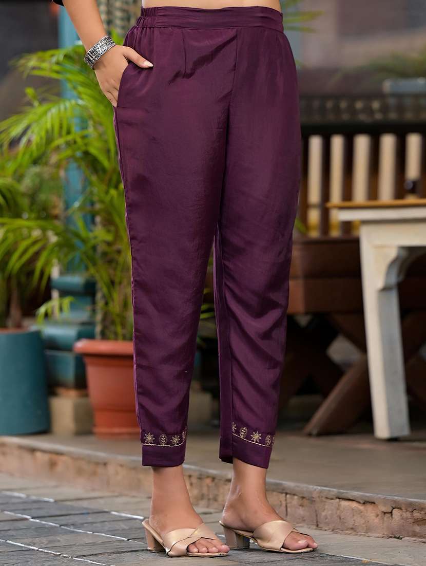 women embroidered kurta pant set with duaptta - 21679262 -  Standard Image - 4