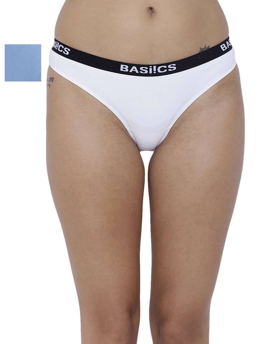 women solid low rise bikini combo