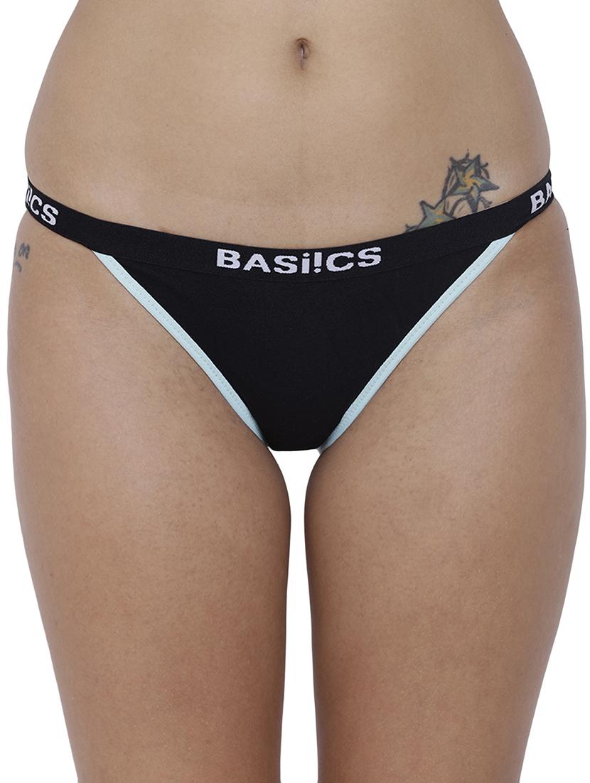 women solid low rise bikini combo - 21679366 - Standard Image - 1