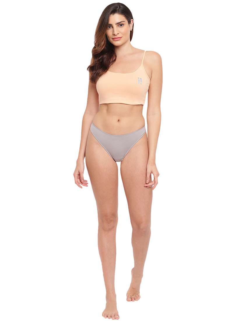 women solid low rise thong panty combo - 21679396 -  Standard Image - 4