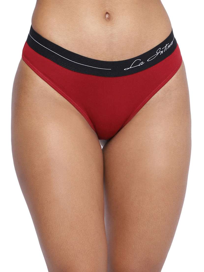 women solid cotton panty combo - 21679433 -  Standard Image - 1