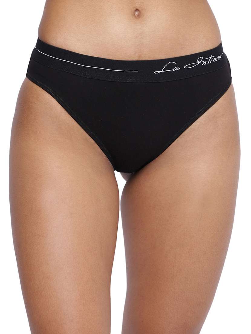 women psck of 2 solid low rise thoungs  - 21679438 -  Standard Image - 1