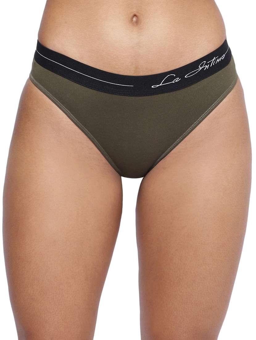 women pack of 2 solid low rise panty  - 21679440 -  Standard Image - 1