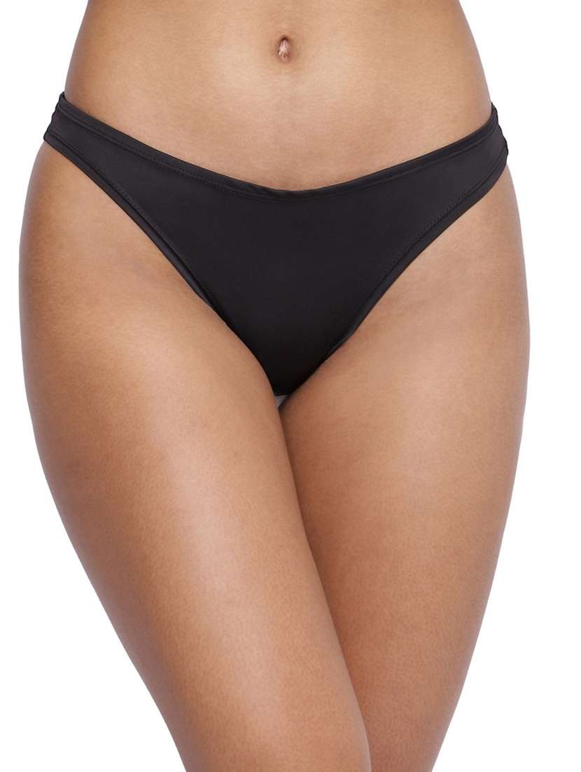 women pack of 5 solid mid rise panty  - 21679457 -  Standard Image - 1