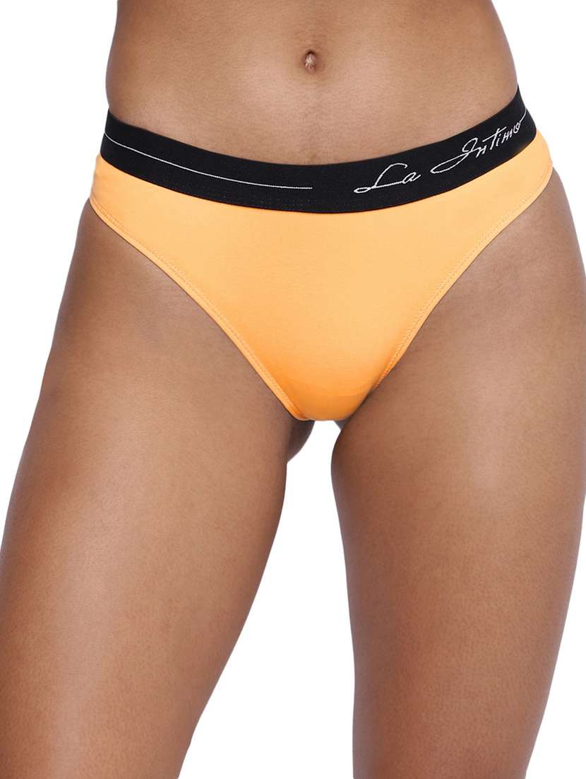 women pack of 2 solid mid rise panty  - 21679466 -  Standard Image - 1
