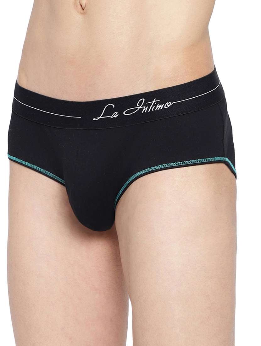 men solid low rise hipster briefs  - 21679482 -  Standard Image - 1