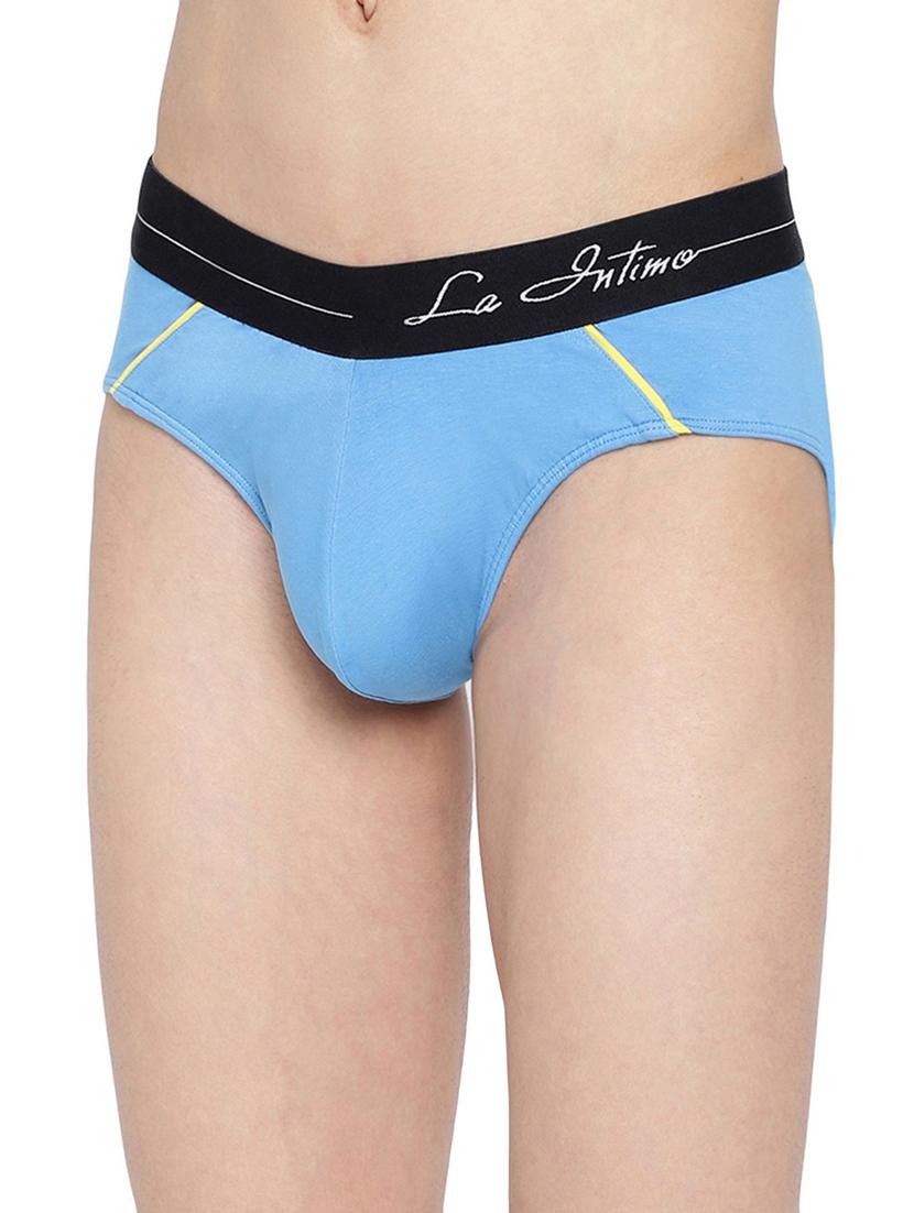 men solid low rise hipster briefs - 21679511 - Standard Image - 1