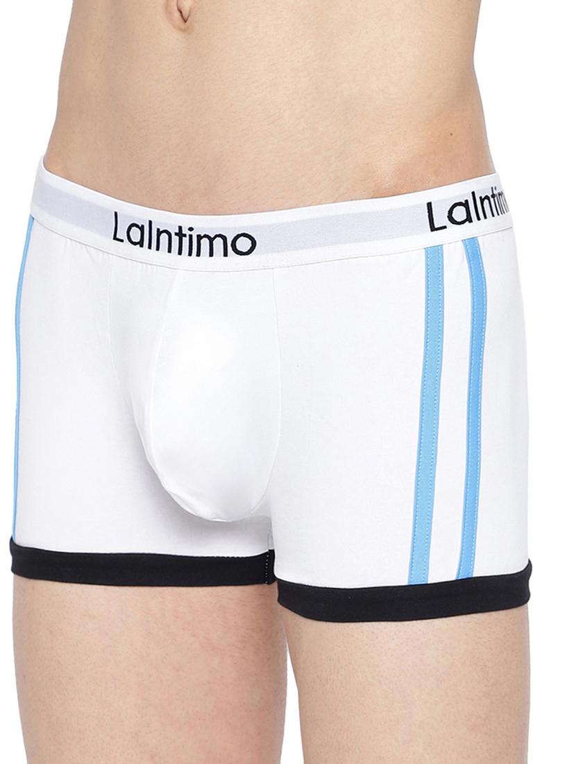 men solid low rise trunks - 21679537 - Standard Image - 1