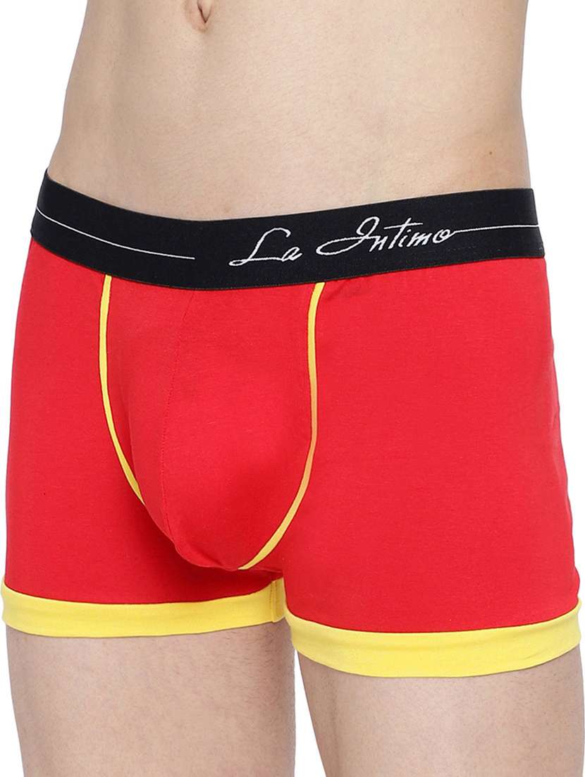 men solid low rise trunks - 21679541 -  Standard Image - 1