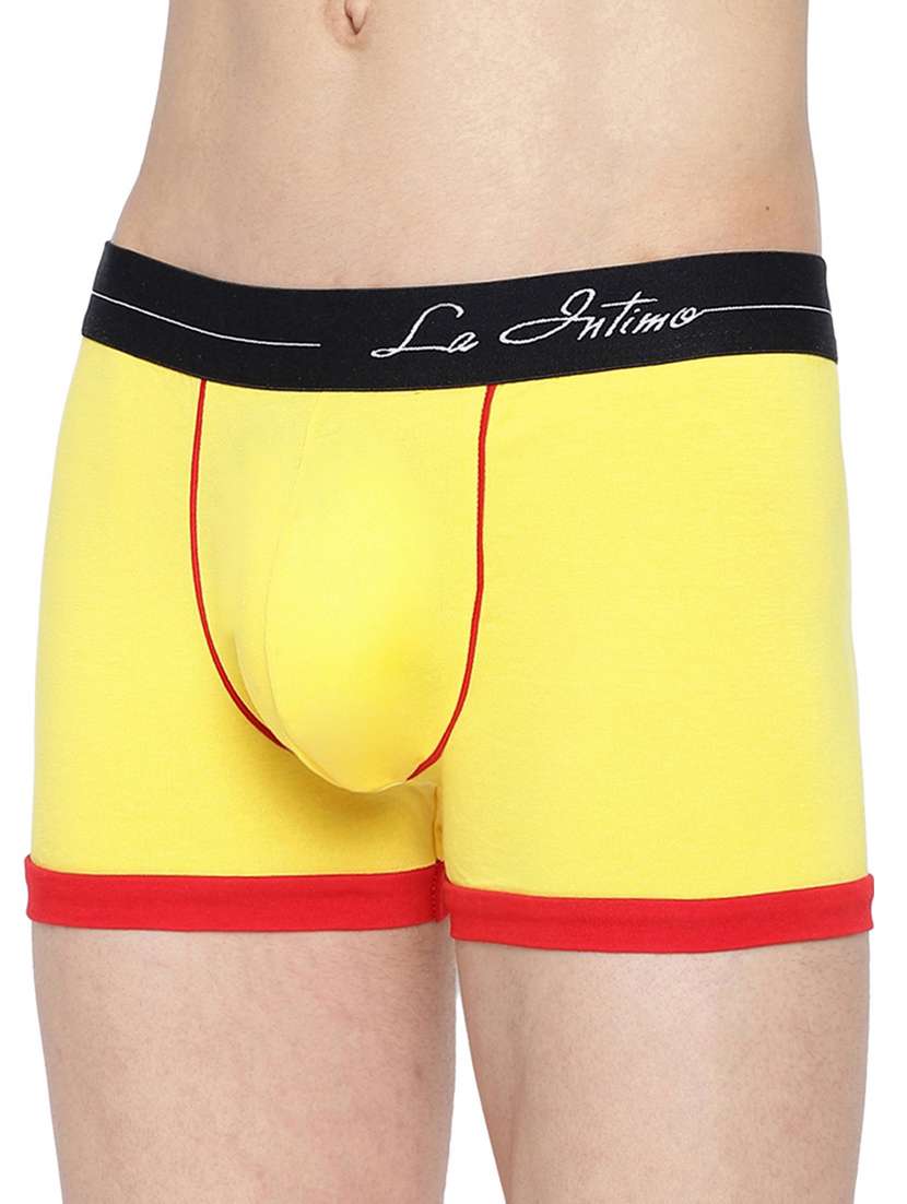 men solid low rise trunks - 21679544 -  Standard Image - 1