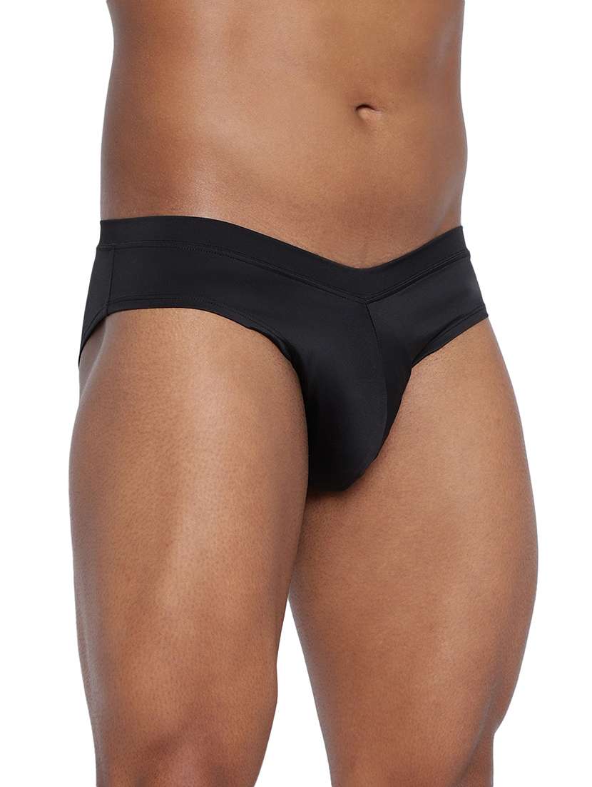 men solid low rise hipster briefs - 21679617 -  Standard Image - 1
