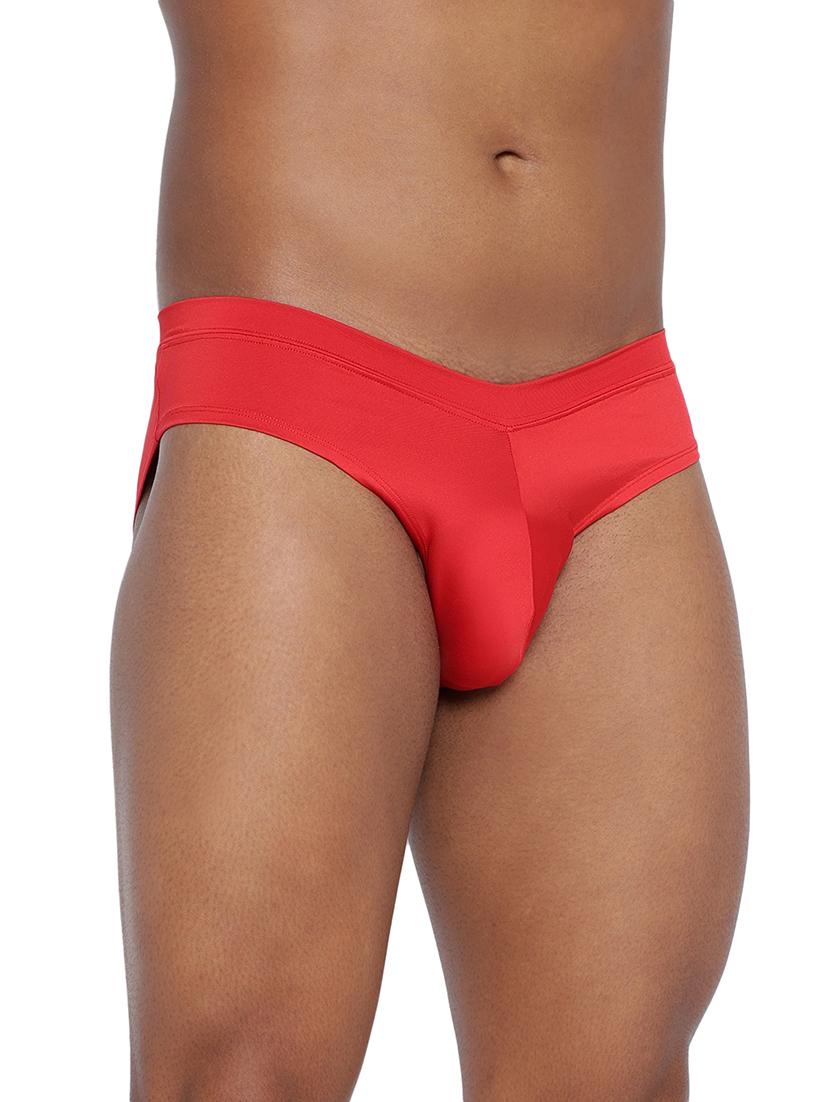 men solid low rise hipster briefs - 21679618 - Standard Image - 1