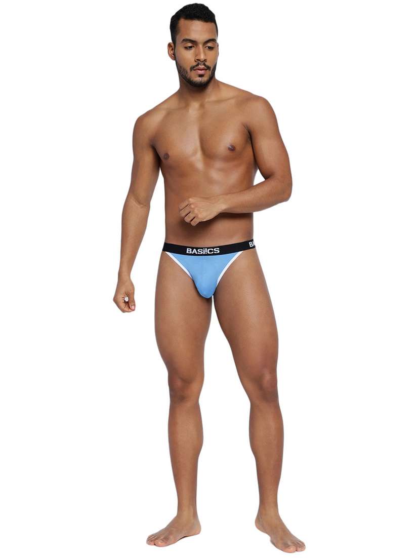 multi colored 95% cotton 5% spandex brief - 21679623 -  Standard Image - 4