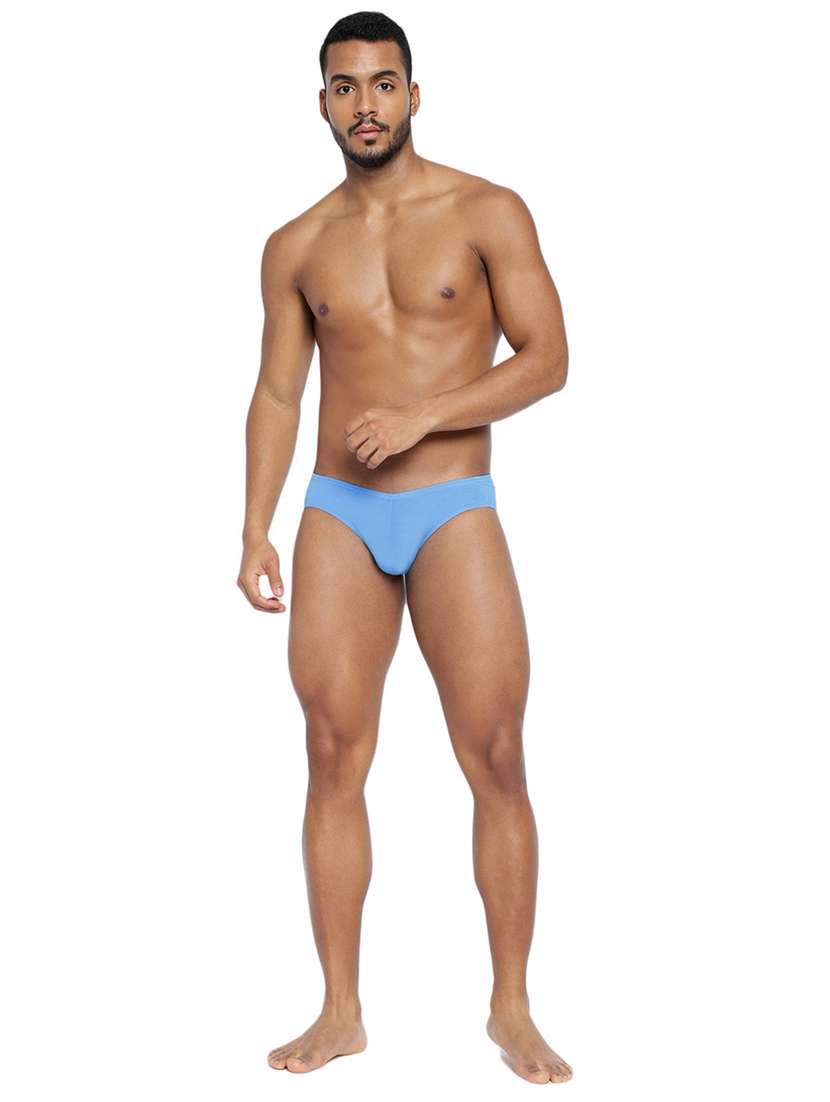 multi colored 95% cotton 5% spandex brief - 21679638 -  Standard Image - 4