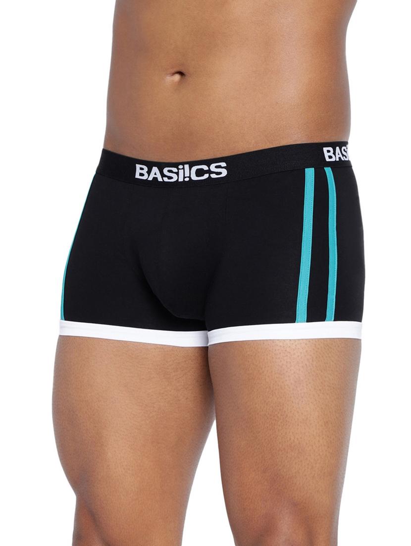 black 95% cotton 5% spandex brief - 21679659 - Standard Image - 1
