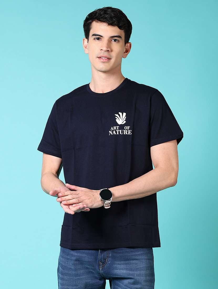 men back print short sleeve t-shirt - 21679773 -  Standard Image - 1