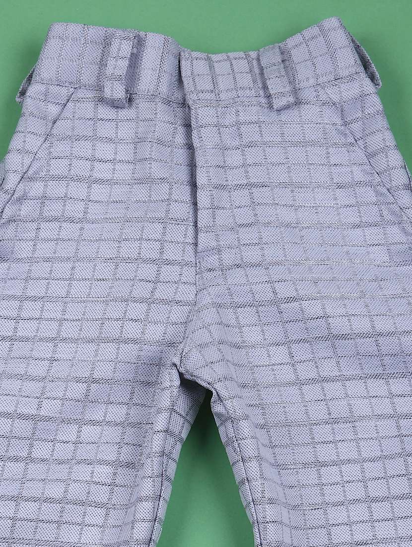 boys checkered three piece suit set - 21679783 -  Standard Image - 4