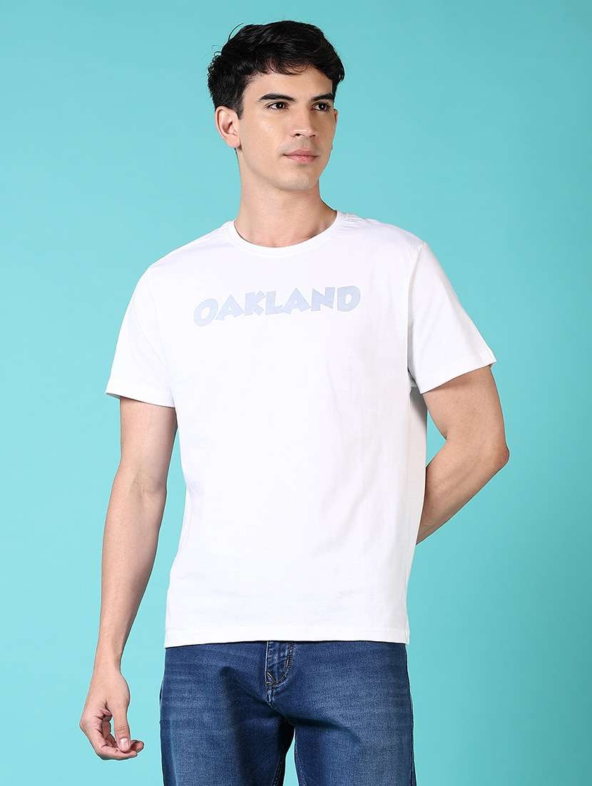 men back print short sleeve t-shirt - 21679788 - Standard Image - 1