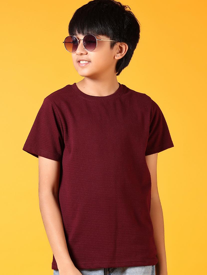 boys short sleeves solid t-shirt - 21679893 -  Standard Image - 1