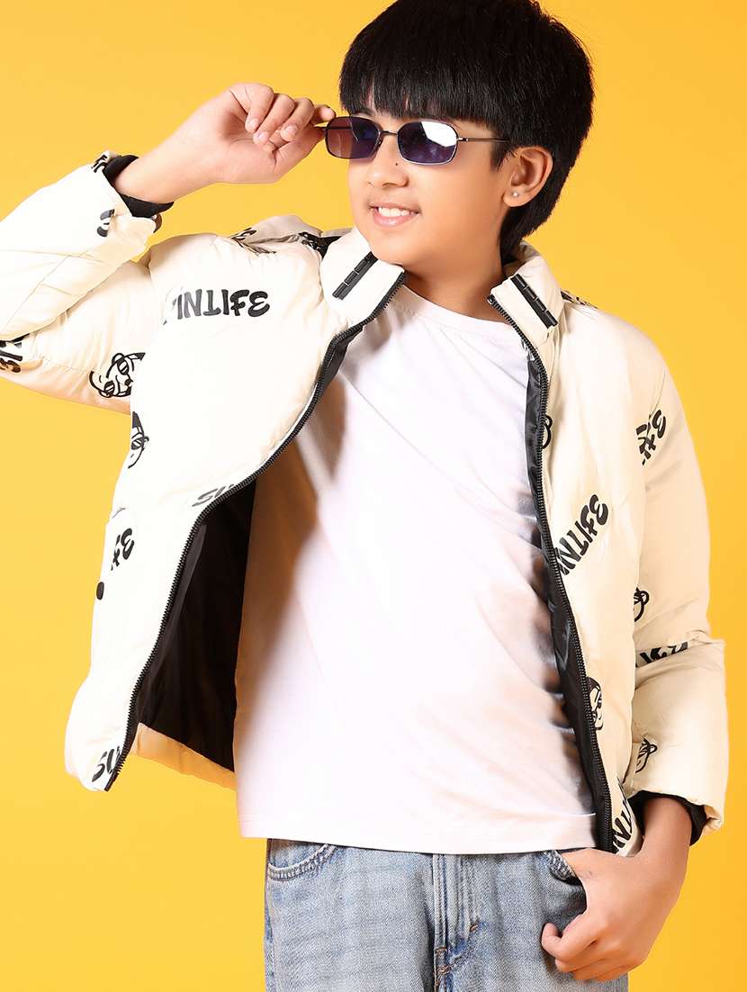 girls quilted long sleeve jacket - 21679896 -  Standard Image - 1