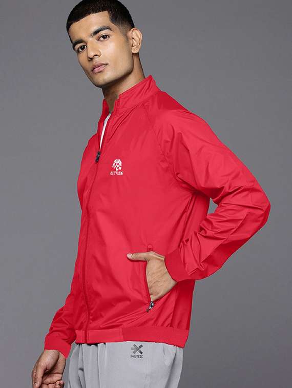 men long sleeves solid bomber jacket - 21680393 -  Standard Image - 1