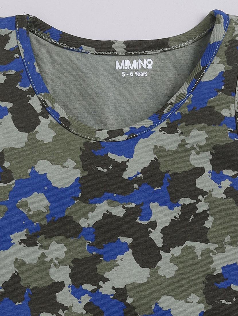 kids printed cotton shorts twin set - 21680688 - Standard Image - 4