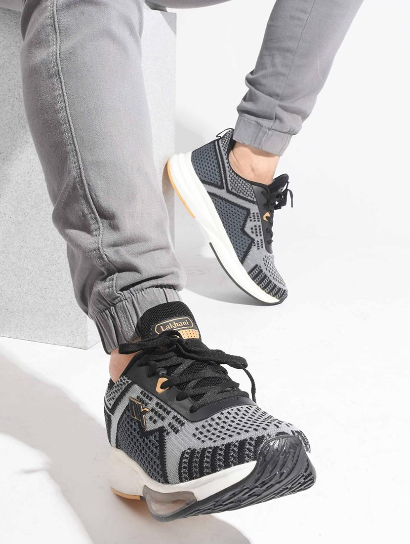 men lightweight lace up sport shoes - 21681240 - Standard Image - 4