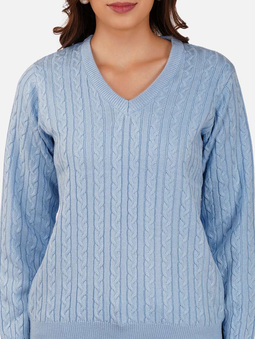 women embellished long sleeves pullover - 21681875 -  Standard Image - 6