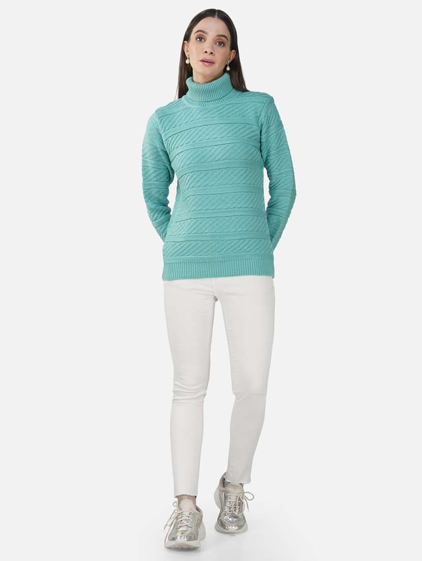 women self designed long sleeves pullover - 21681876 -  Standard Image - 4