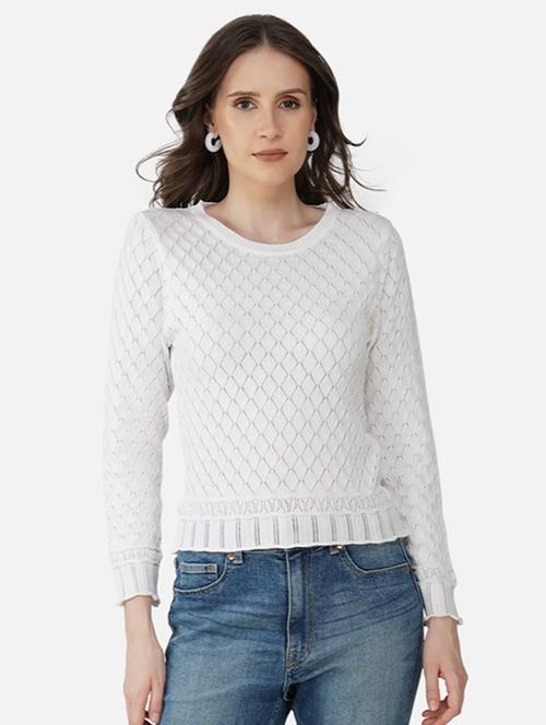 women self designed long sleeves pullover - 21681882 - Standard Image - 0