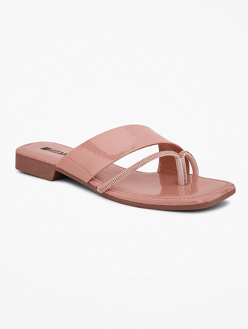 women pink toe separator sandal - 21681908 -  Standard Image - 1
