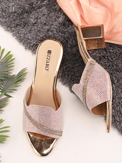 women pink slip on sandal - 21681912 - Standard Image - 0