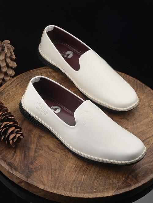 men white slip on loafer - 21681944 -  Standard Image - 0