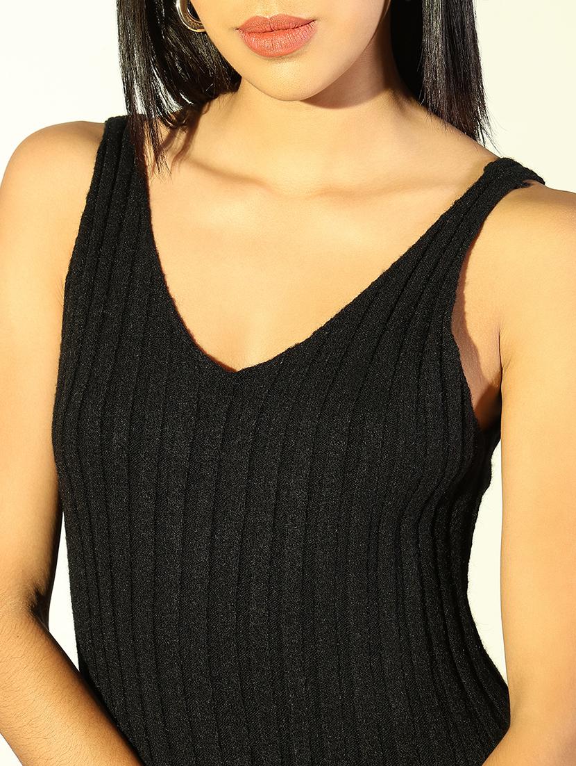women solid winter wear bodycon dress with pullover - 21682070 - Standard Image - 6