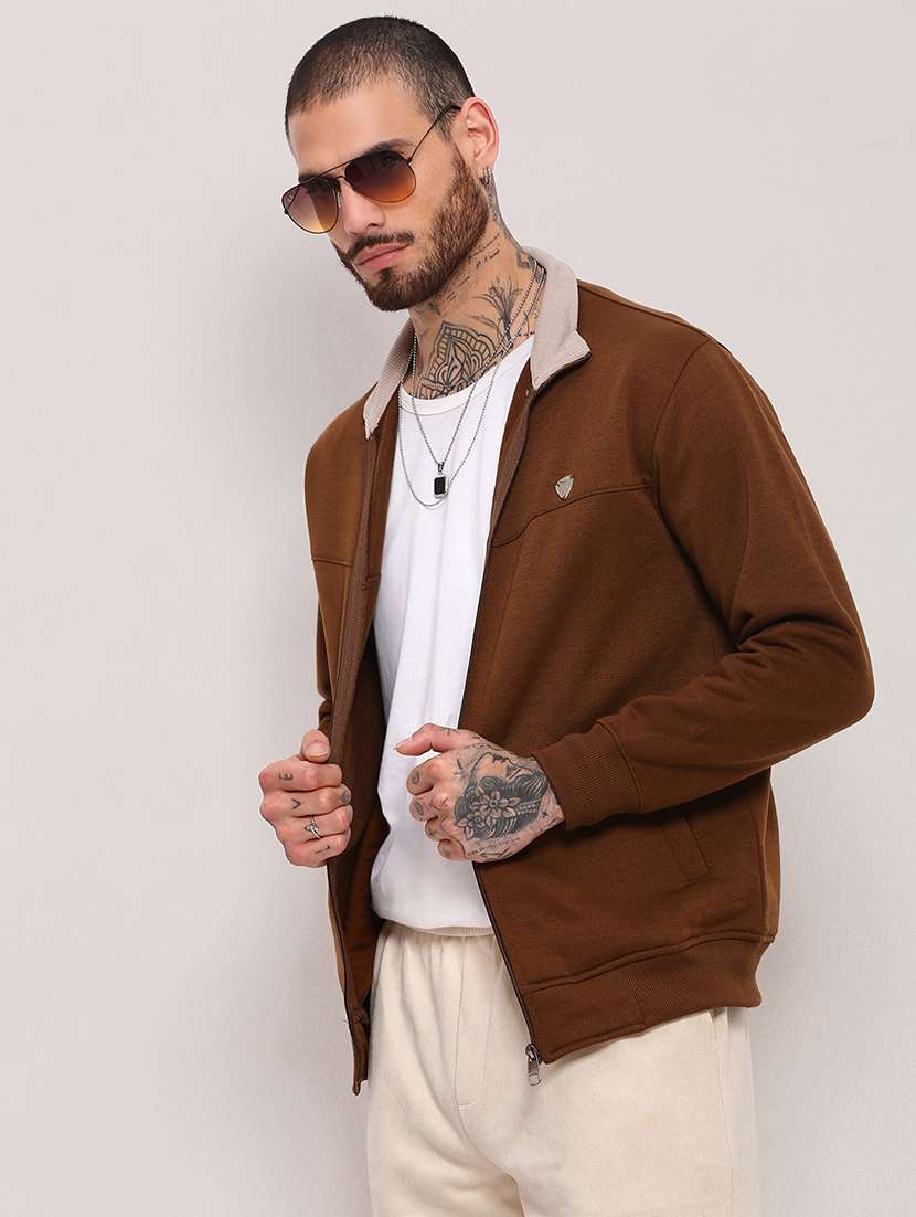 men long sleeves plain sweatshirt - 21682428 -  Standard Image - 1