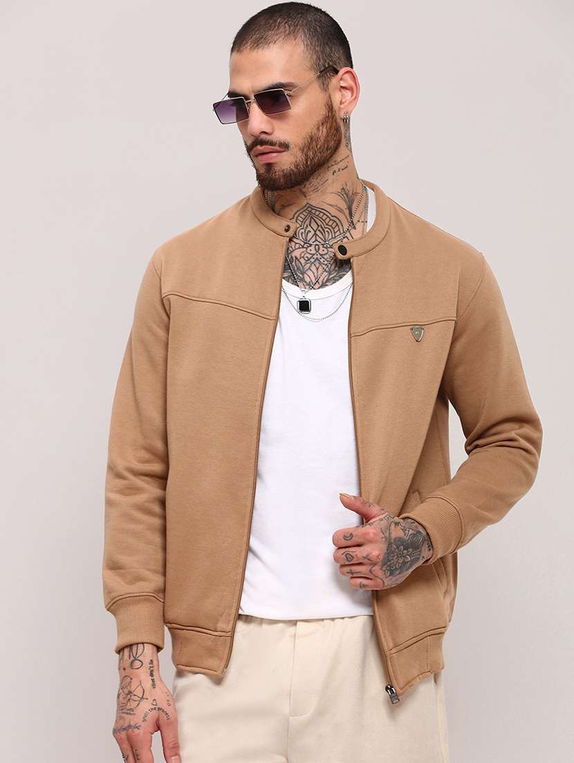 men long sleeves plain sweatshirt - 21682429 -  Standard Image - 1