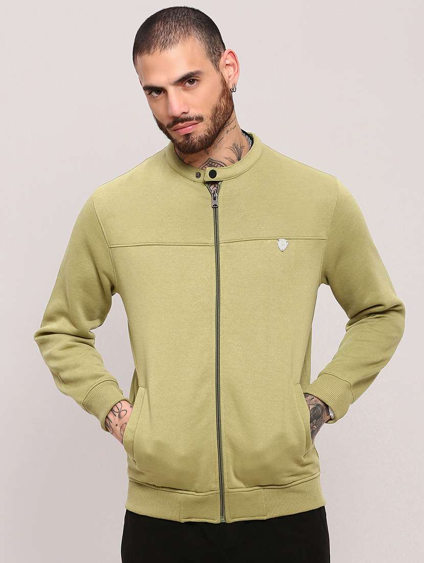 men long sleeves plain sweatshirt