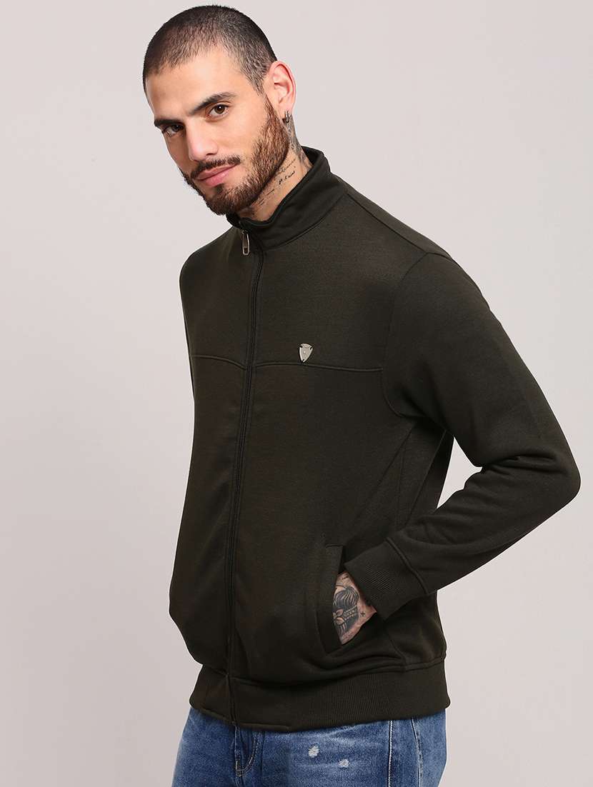 men long sleeves plain sweatshirt - 21682433 -  Standard Image - 1